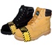 2 Pairs Combo Deal STEEL TOE Work Boot Wheat & Outdoor Leather Shoes for Men Plus Black Pair