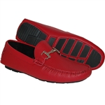 KRAZY SHOE ARTISTS RED Party Men's Loafer Drivers
