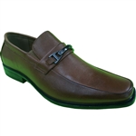 KRAZY SHOE ARTISTS- REPUBLIC COFFEE DRESS SHOES FOR MEN WITH STYLE