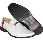 KRAZY SHOE ARTISTS- REPUBLIC WHITE DRESS SHOES FOR MEN WITH STYLE