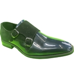 Republic | Krazy Shoes Artists Men's Patent Shine Dress Shoes With Buckle