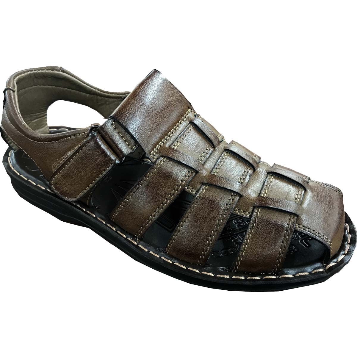 REPUBLIC | KRAZY SHOES ARTISTS CLOSE BACK SANDAL WITH VELCRO STRAPS IN ...