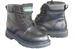 AMERICAN 6" Genuine Leather Smooth Black Work Boot & Outdoor Shoes for Men
