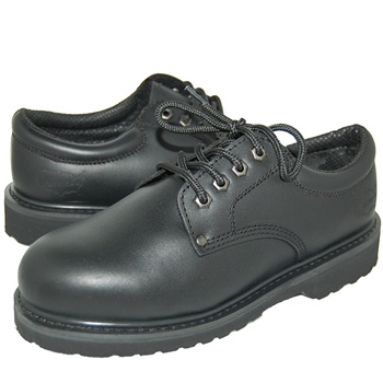 Industrial Leather Upper Quality Rugged Work Oxfords