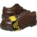 BROWN STEEL TOE LEATHER OXFORD
