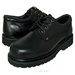 BLACK LEATHER OXFORD  RUGGED SHOE