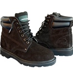 STEEL TOE PREMIUM 6 Inch Durable Leather Black Men's Work Boot