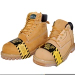 2 Pairs Combo Deal AMERICAN 6" Genuine Leather Steel Toe Work Boot & Outdoor Shoes for Men
