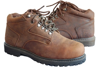 Premium Oiled Leather Ankle Work Boot & Outdoor Shoes