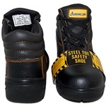 STEEL TOE Lightweight Waterproof Direct Attach Steel Toe 5â€ Work Boot & Outdoor Rugged Shoes for Men